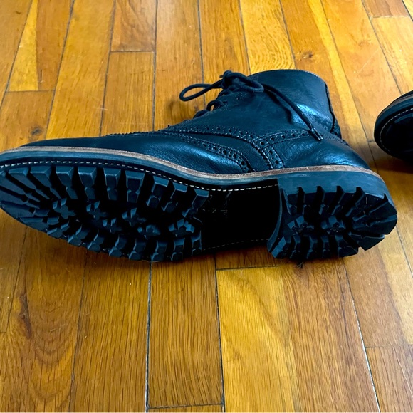 PAUL SMITH BLACK BOOTS SIZE 11 - Picture 3 of 5